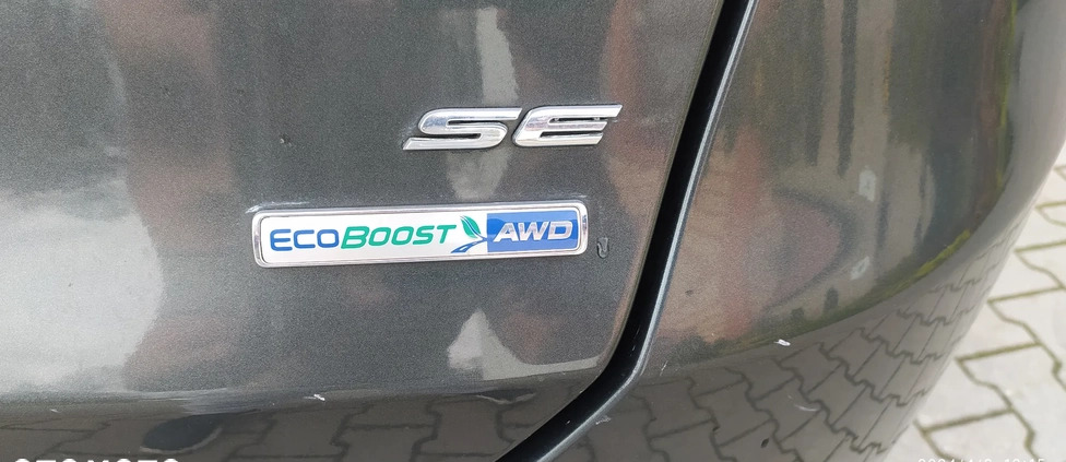 Ford Fusion cena 51500 przebieg: 180000, rok produkcji 2015 z Jedwabne małe 137